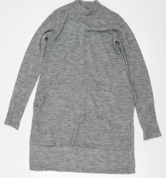 H&M Womens Grey   Pullover Jumper Size S