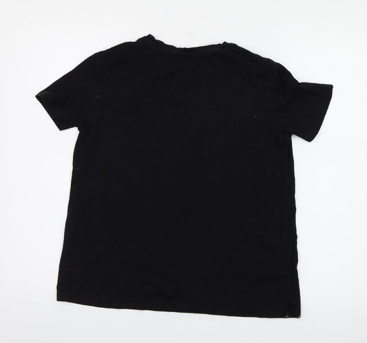 Seed Womens Black   Basic T-Shirt Size S