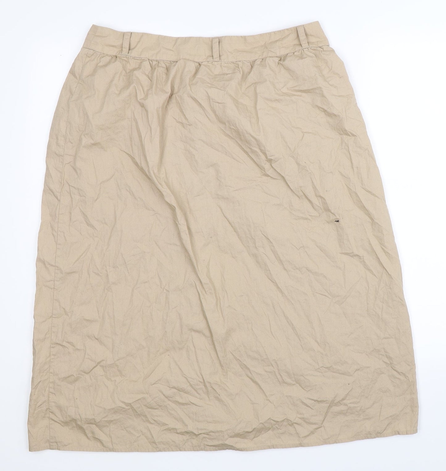 VILA Womens Beige   Straight & Pencil Skirt Size 32 in