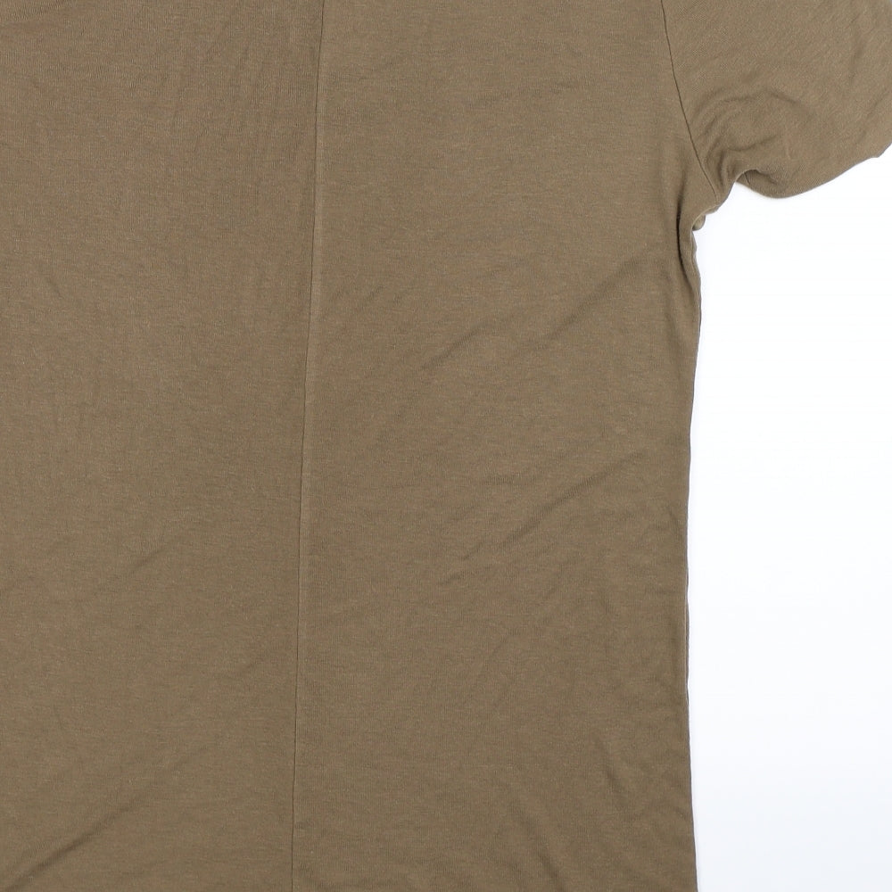 ASOS Womens Grey   T-Shirt Dress  Size L