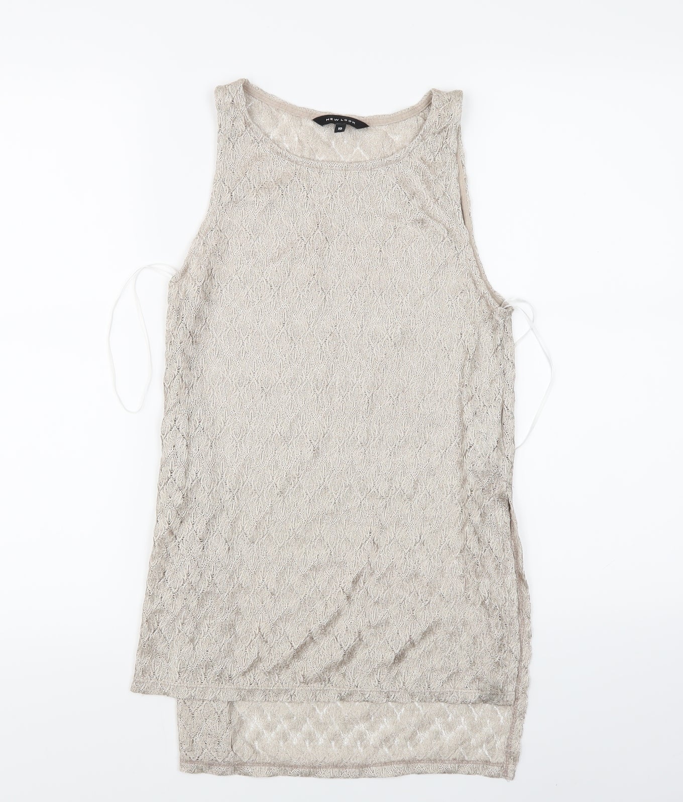 New Look Womens Ivory   Slip Dress  Size 10