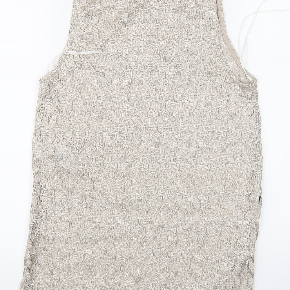New Look Womens Ivory   Slip Dress  Size 10