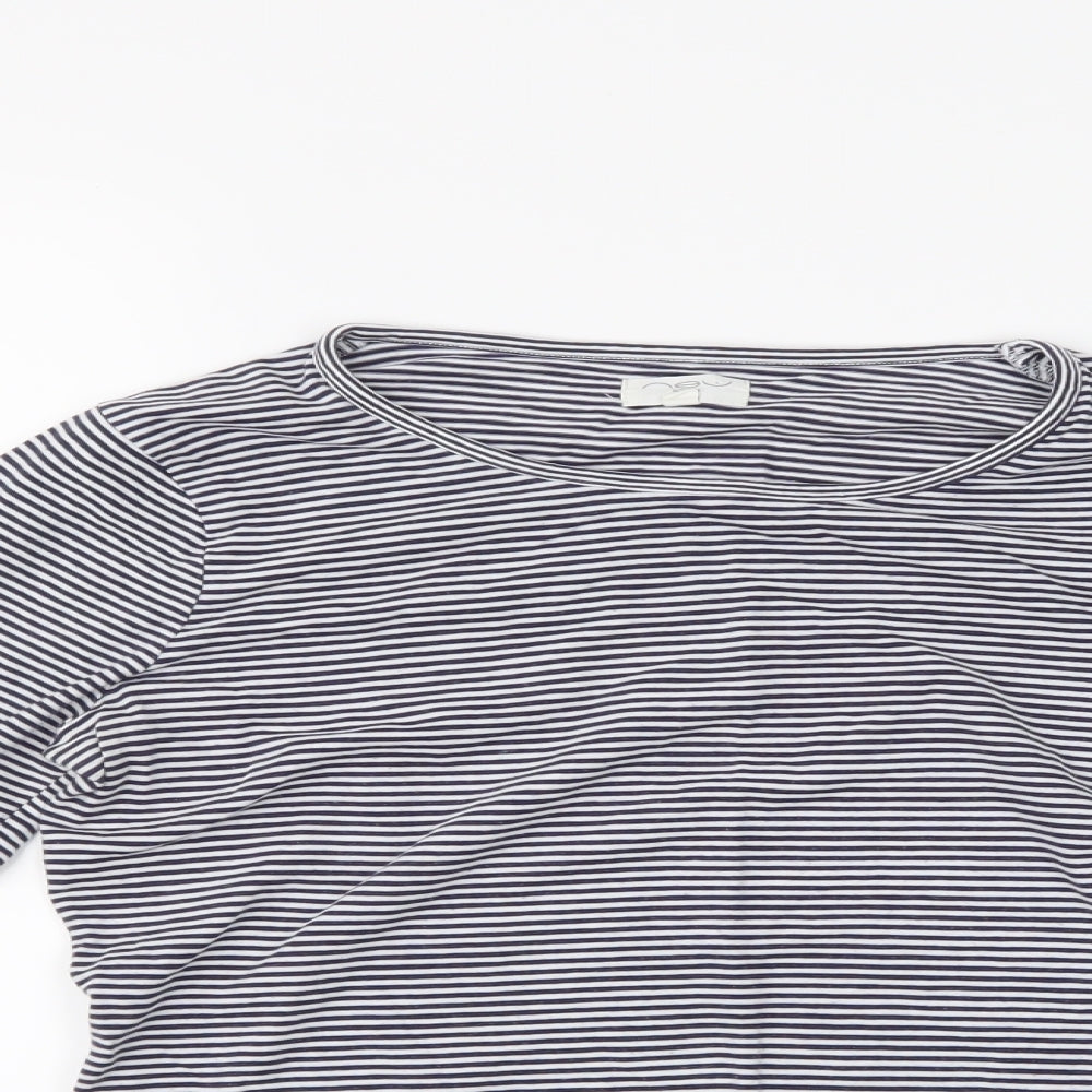 New Look Womens Blue Striped  Pullover Jumper Size 10