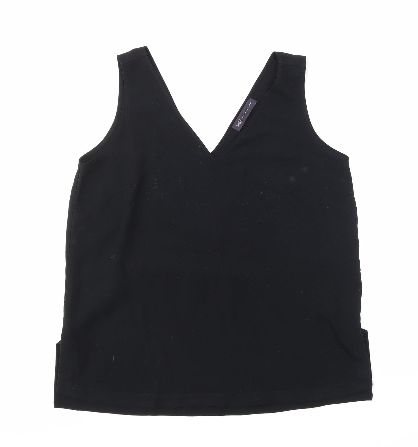 M&S Collection Womens Black   Basic Blouse
