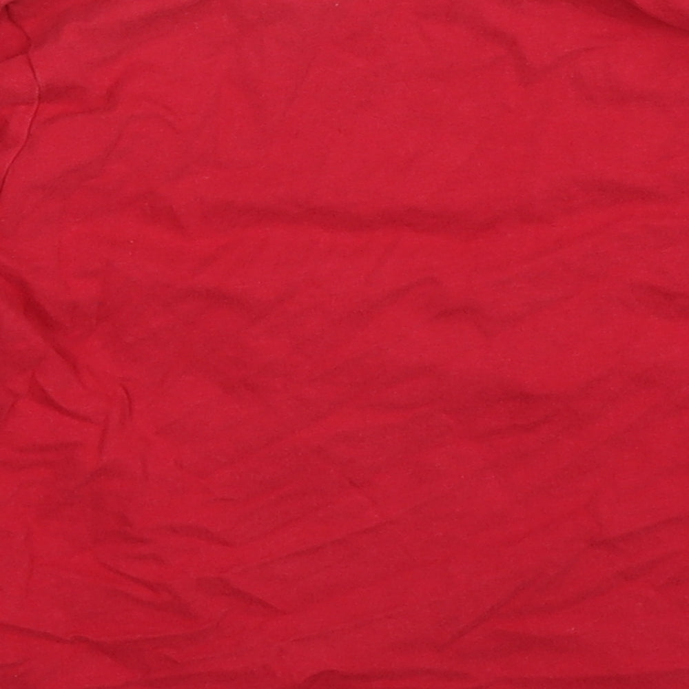 Nutmeg Boys Red   Basic T-Shirt Size 5-6 Years