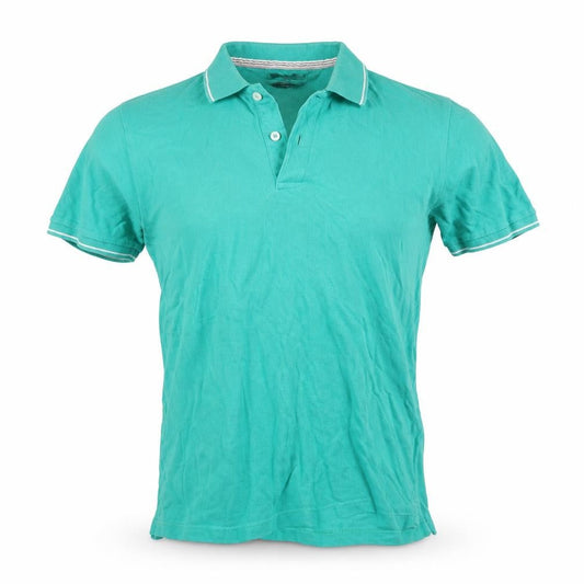 Mango Mens Green    Polo Size M