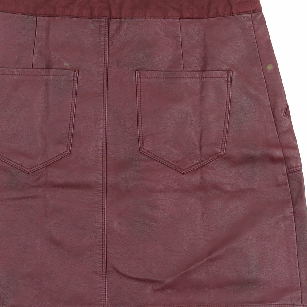 urban bliss Womens Red   Straight & Pencil Skirt Size 10