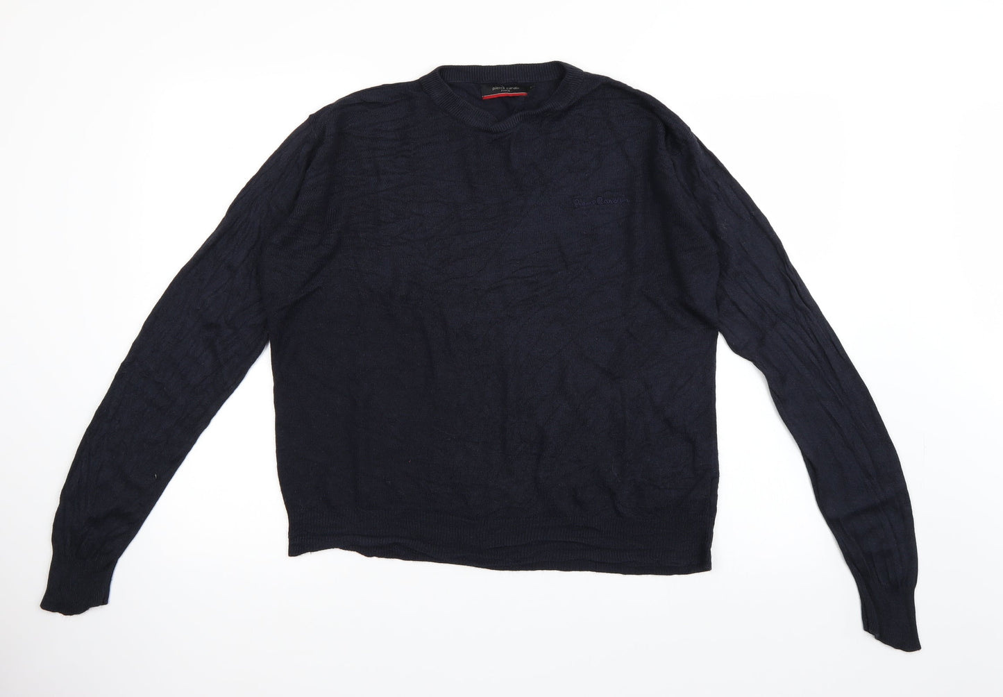 PIERE CANDIN Mens Blue   Pullover Jumper Size L