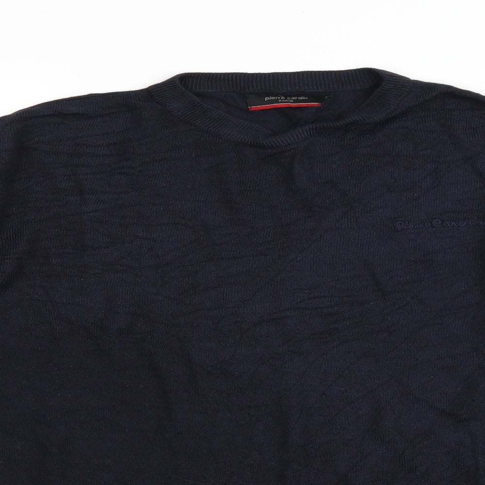 PIERE CANDIN Mens Blue   Pullover Jumper Size L