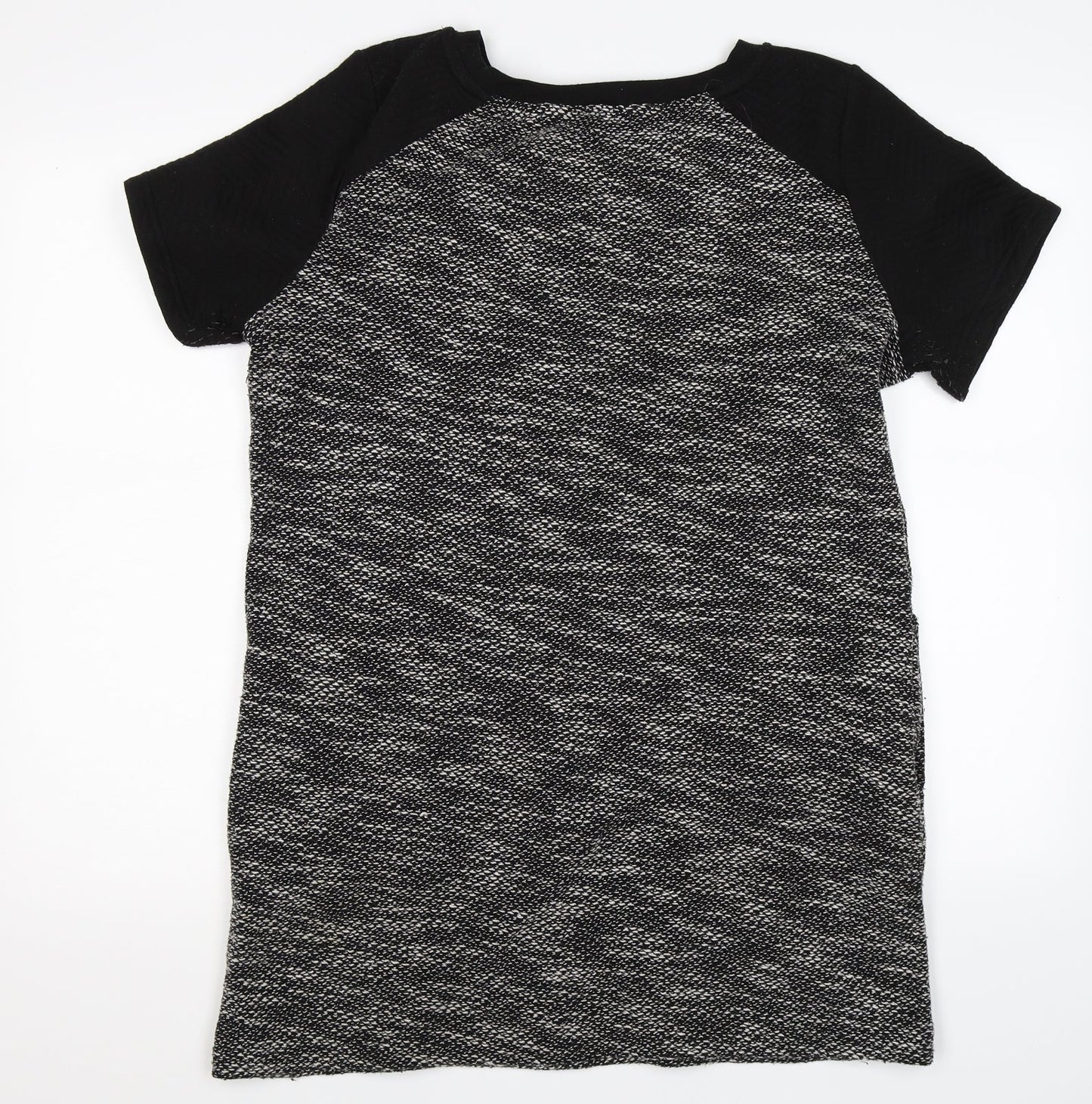 Miss Selfridge Womens Grey  Knit Pullover Jumper Size 14  - smock