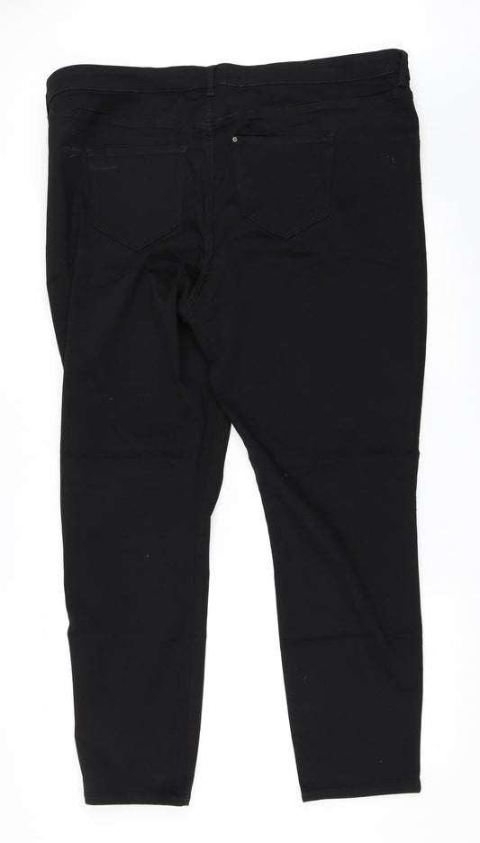 H&M Womens Black   Skinny Jeans Size 28 L29 in