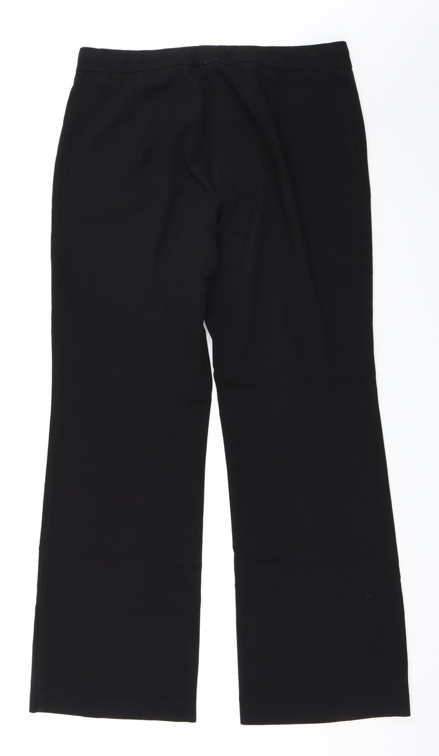 Marks and Spencer Womens Black   Trousers  Size 14 L30 in