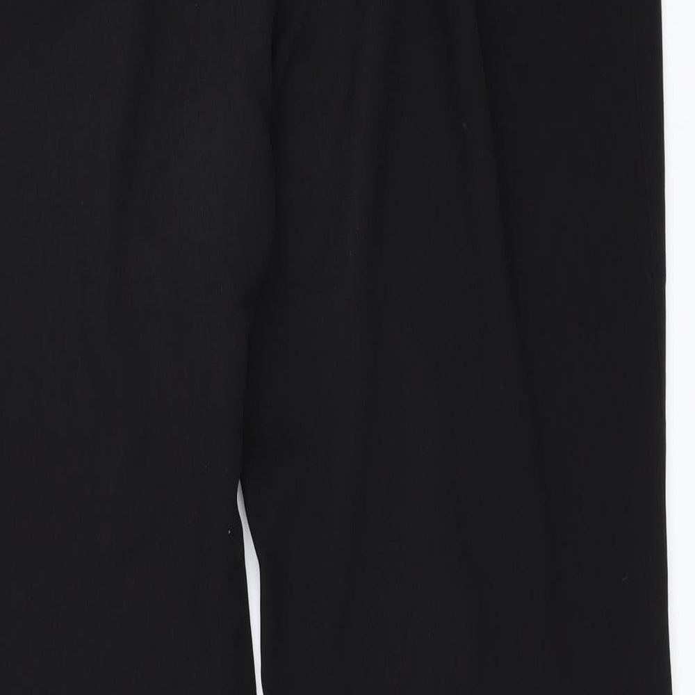 Marks and Spencer Womens Black   Trousers  Size 14 L30 in