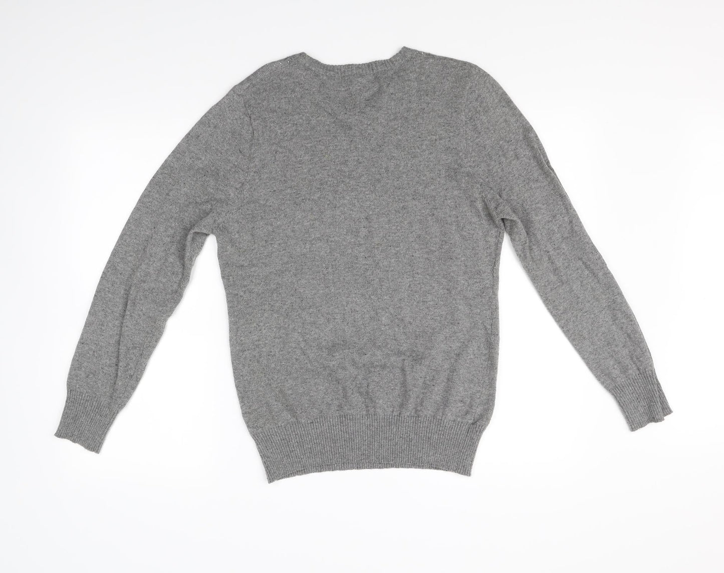 Kinga Womens Grey   Pullover Jumper Size XL