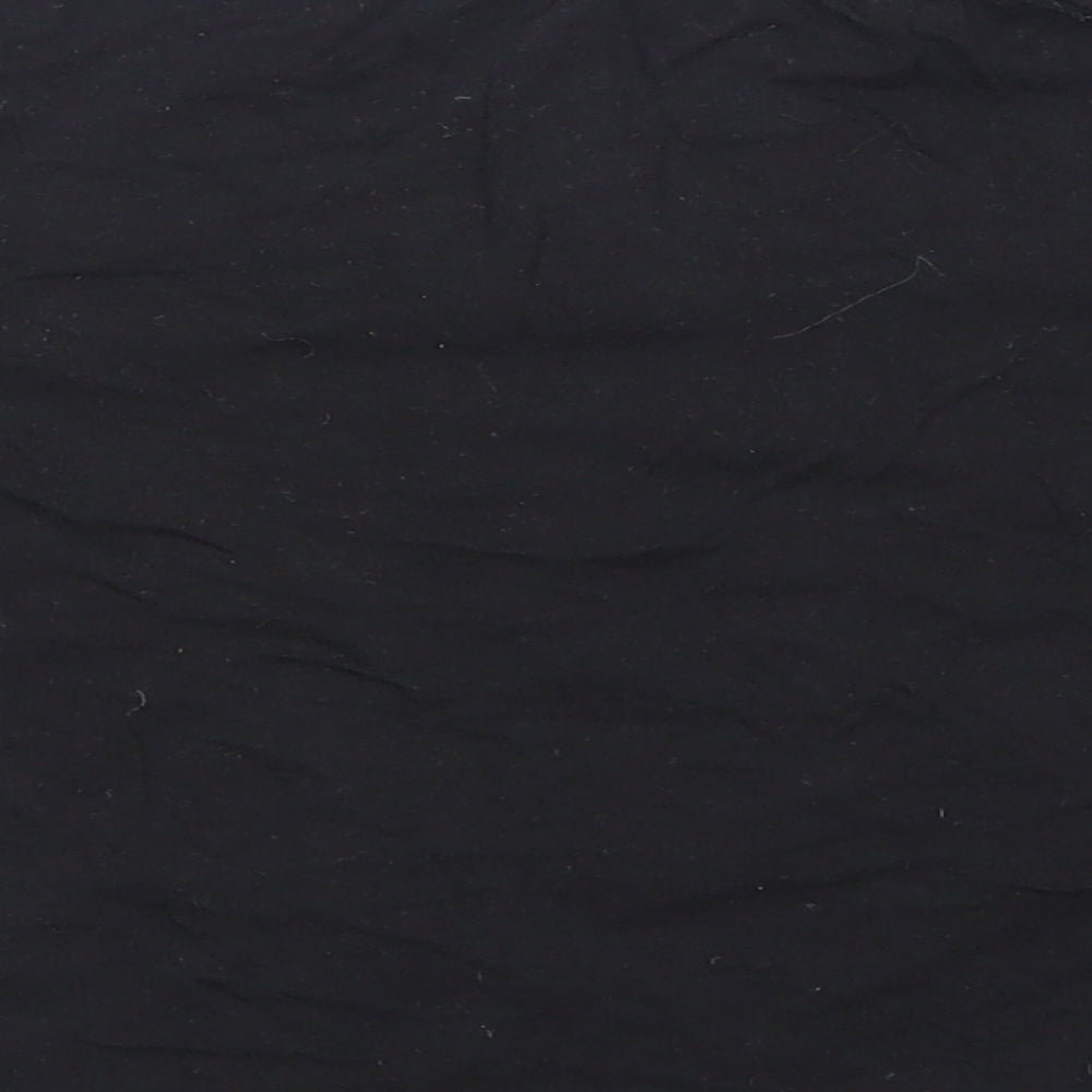 Zara Womens Black   Cropped T-Shirt Size S