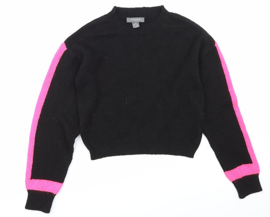 Primark Womens Black   Pullover Sweatshirt Size XS