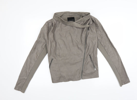 New Look Womens Grey   Jacket  Size 10