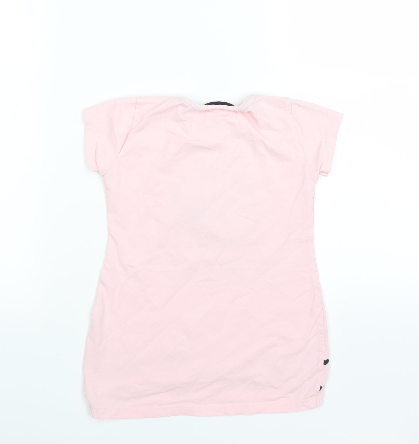 FILE Womens Pink   Basic T-Shirt Size 8  - MEOW