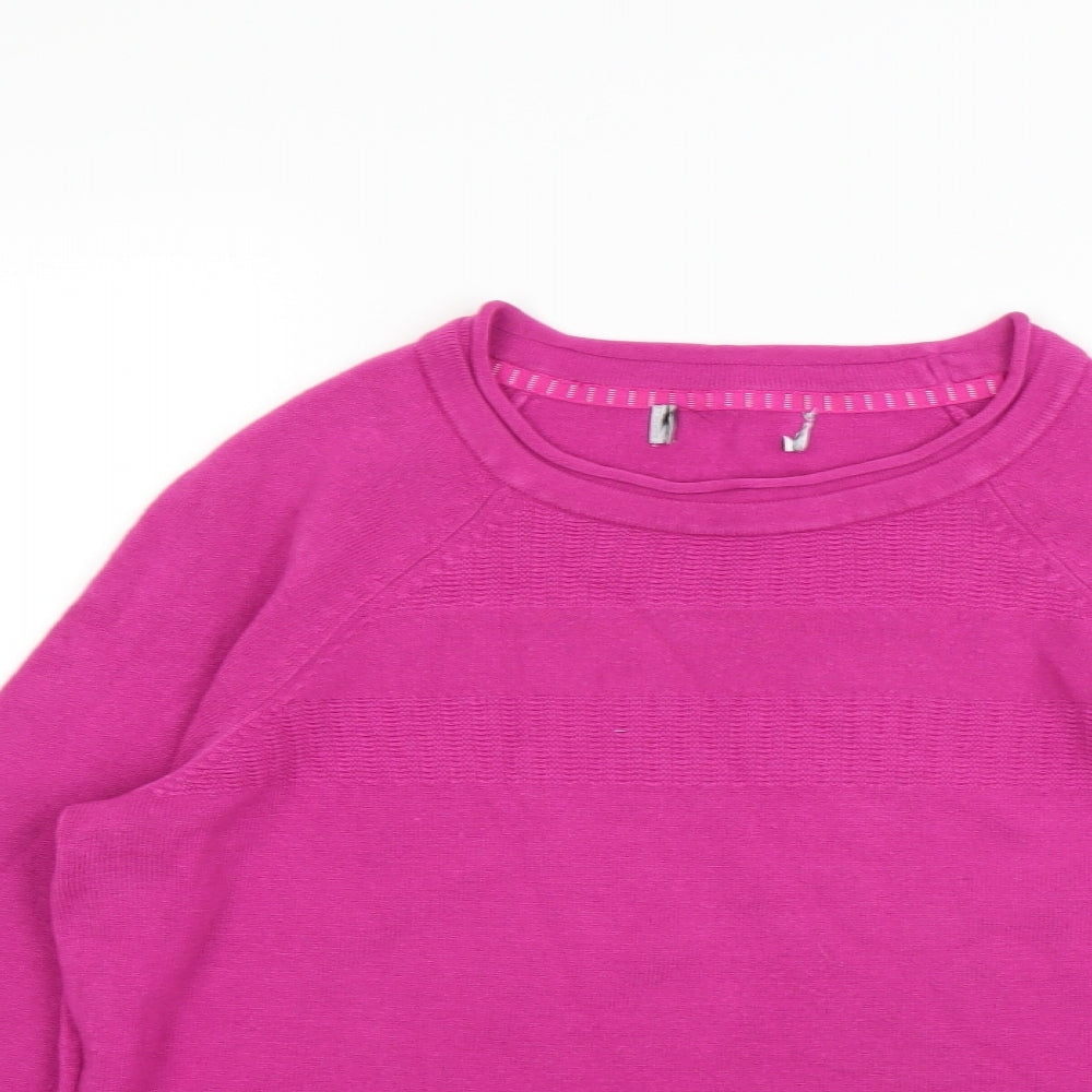 Marks and Spencer Womens Purple   Pullover Jumper Size 14
