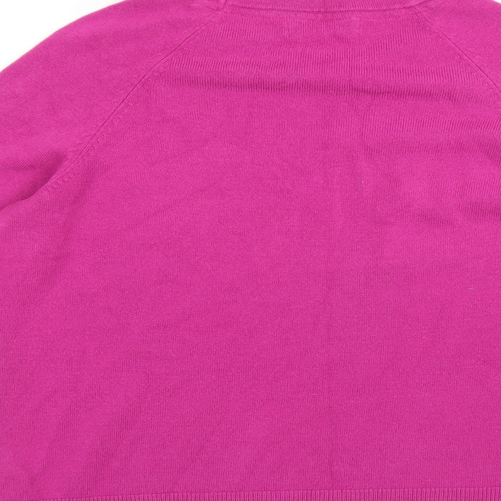 Marks and Spencer Womens Purple   Pullover Jumper Size 14