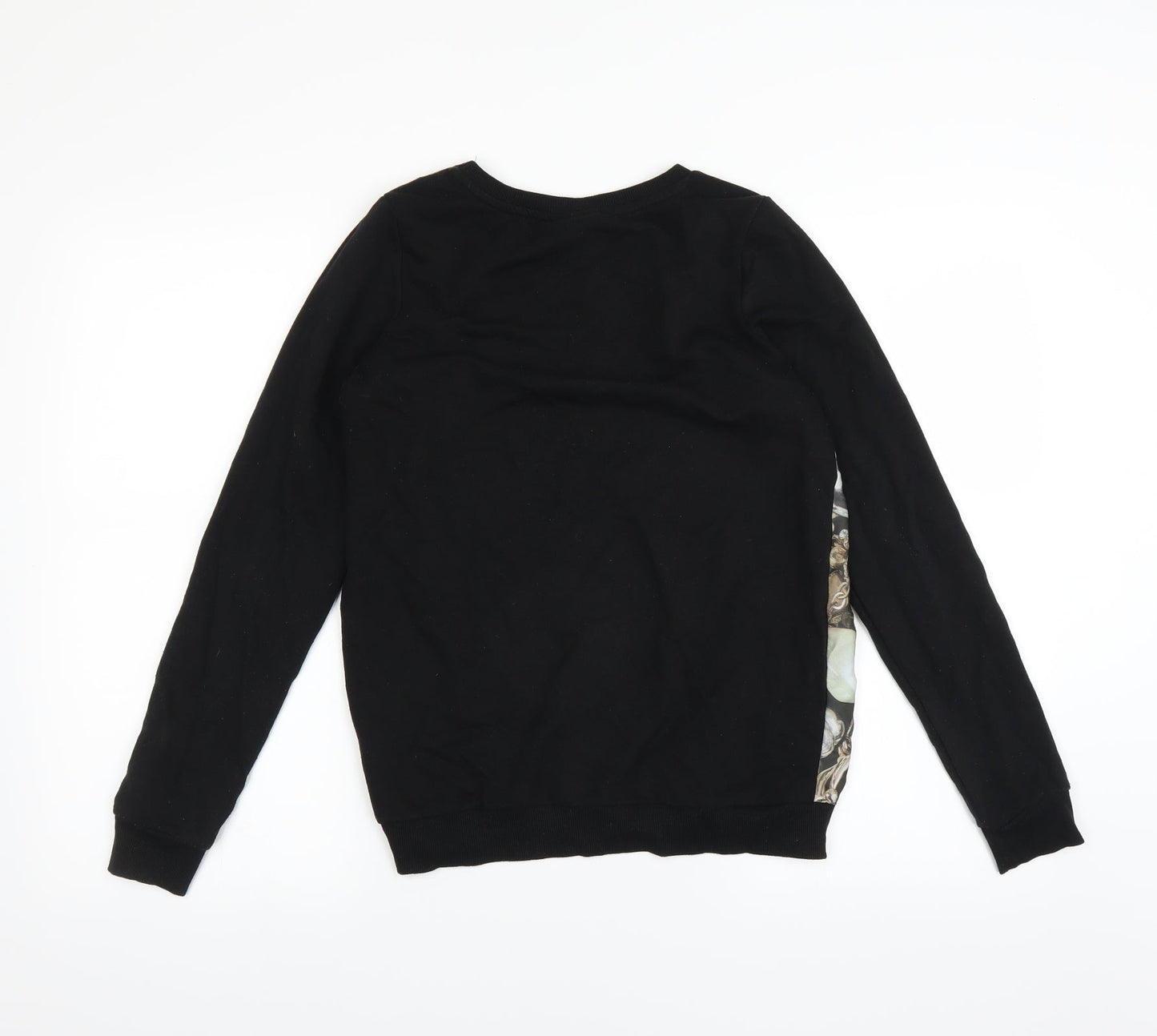 NEXT Womens Black   Pullover Sweatshirt Size 6