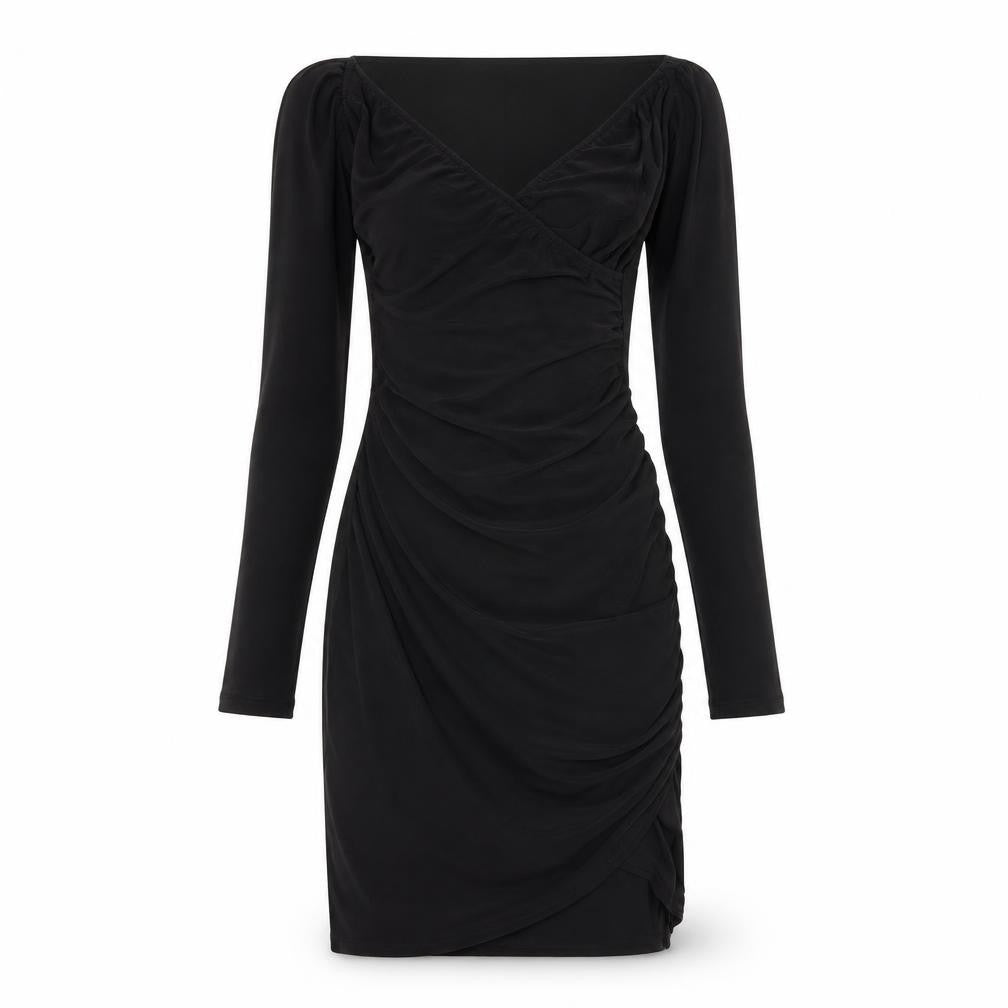 PRETTYLITTLETHING ` Womens Black   Bodycon  Size 6