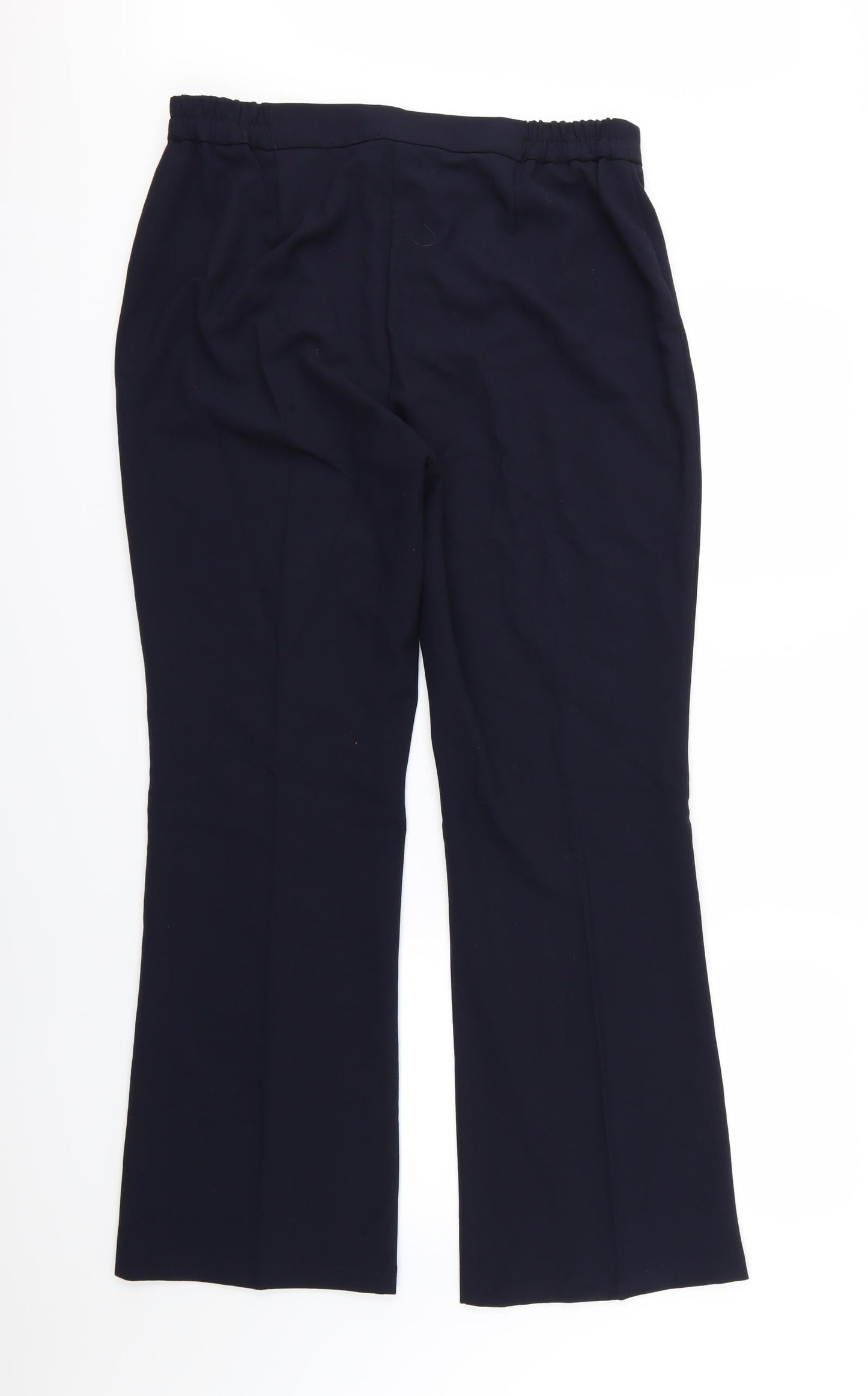 Agenda Womens Blue  Rayon Trousers  Size 16 L30 in