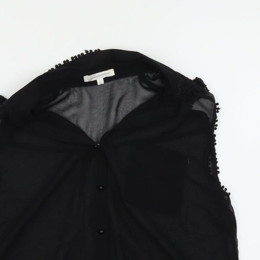 Glamorous Womens Black   Basic Blouse Size 12