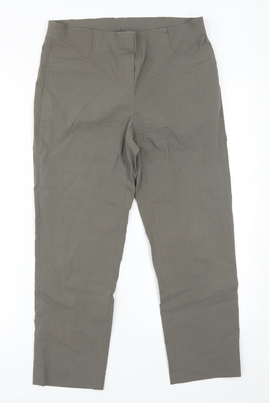 Preworn Womens Green   Trousers  Size 30 in L23.5 in