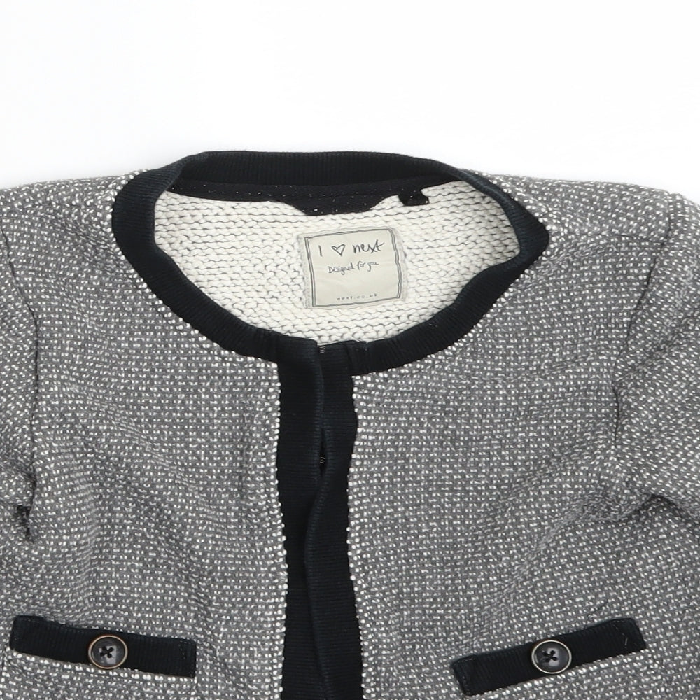 NEXT Girls Grey   Jacket Coat Size 11 Years