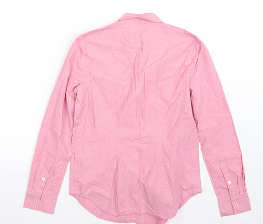 Marks and Spencer Womens Red   Basic Button-Up Size 6