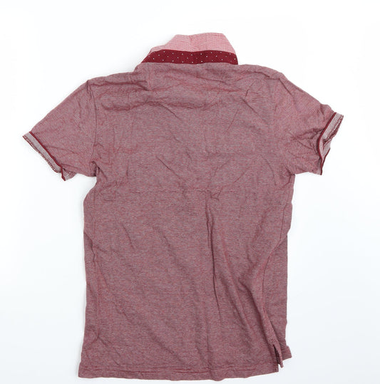 Brave Soul Mens Red    T-Shirt Size M