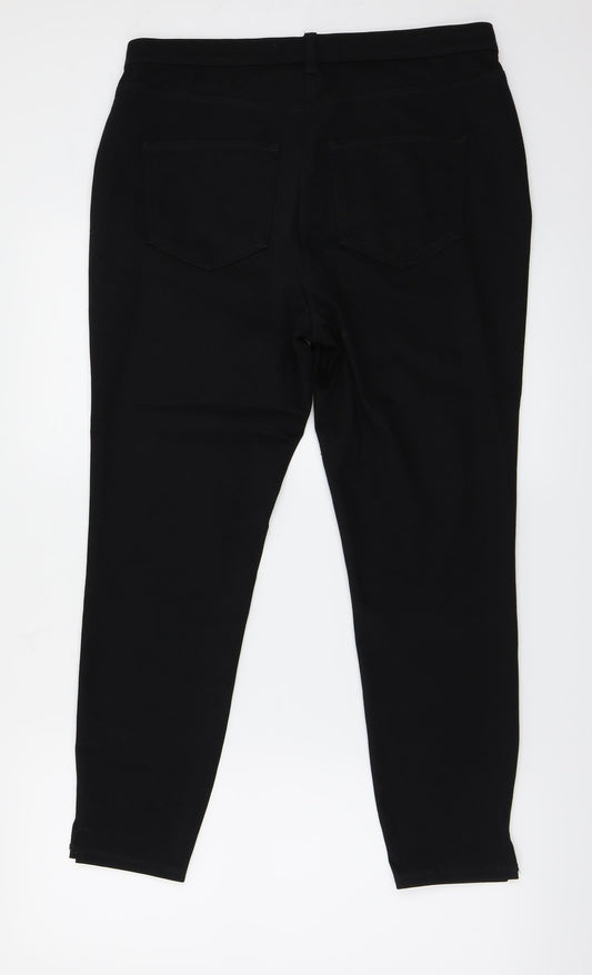 NEXT Womens Black   Skinny Jeans Size 10 L24 in