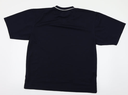 Magneto  Womens Blue   Basic T-Shirt Size XL