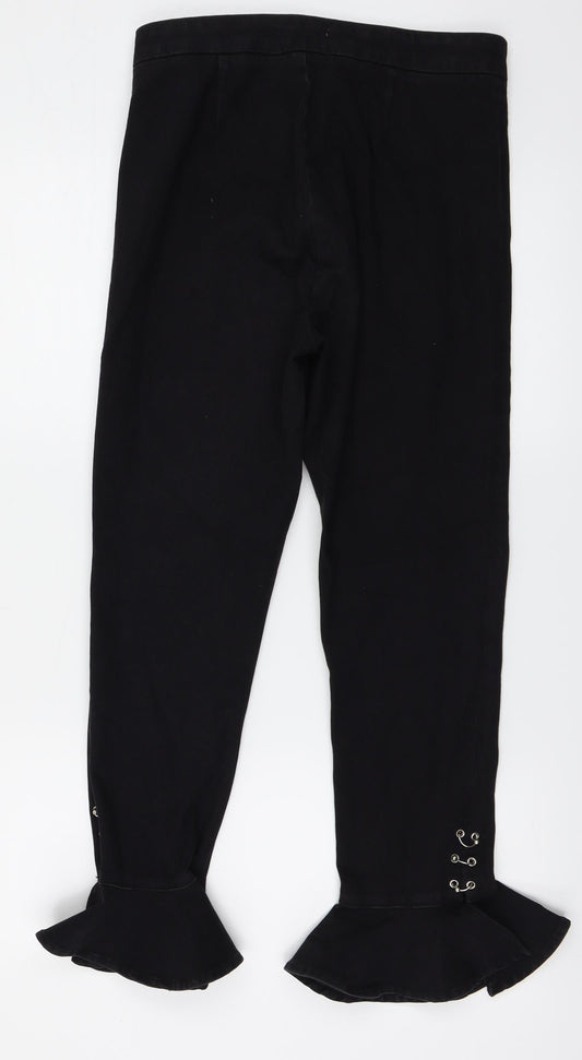 Zara Womens Black   Straight Jeans Size 28 in L25 in