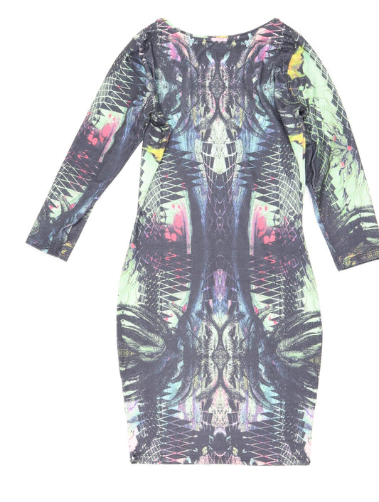 River Island Womens Green   Bodycon  Size 8