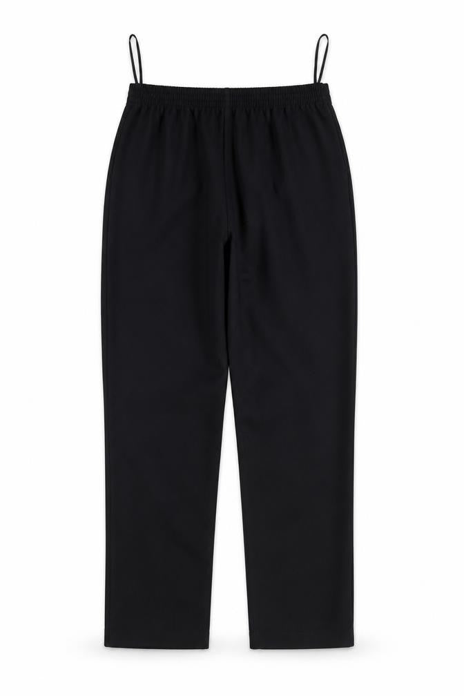 Front view of Papaya women’s black trousers, size UK 10, 28-inch leg