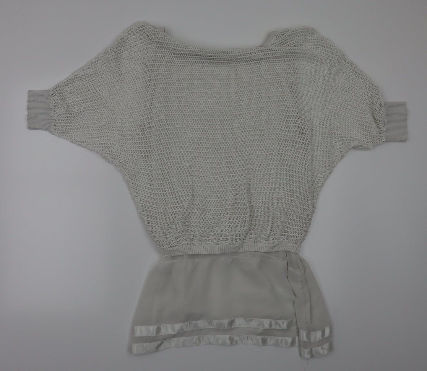 uince otto  Womens White   Basic T-Shirt Size L