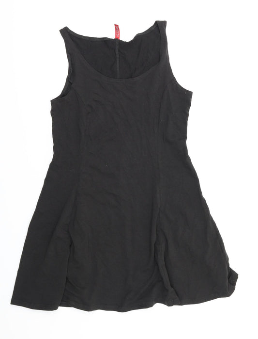 Preworn Womens Black   Fit & Flare  Size M