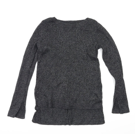 H&M Womens Black   Pullover Jumper Size S