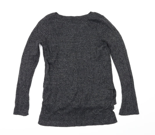 H&M Womens Black   Pullover Jumper Size S
