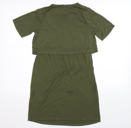 Boohoo Womens Green   Mini  Size 8