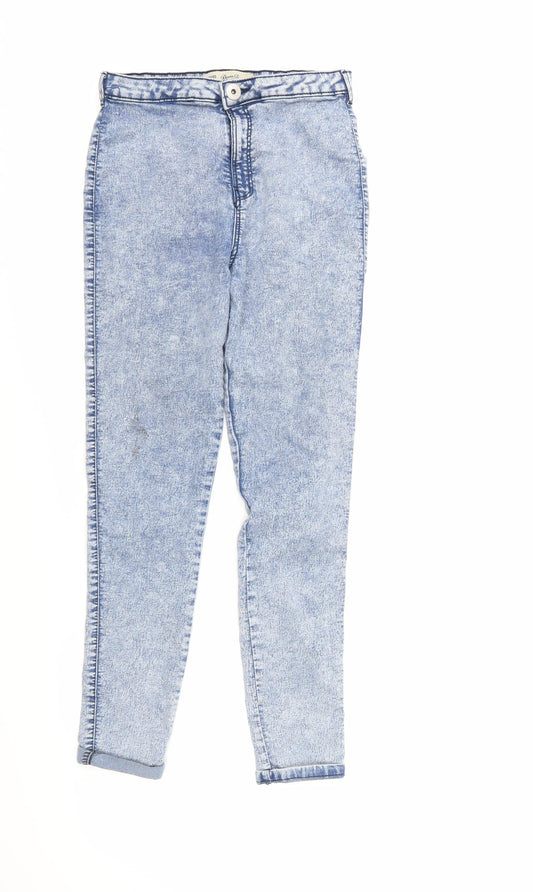 Denim & Co. Girls Blue  Denim Straight Jeans Size 12-13 Years