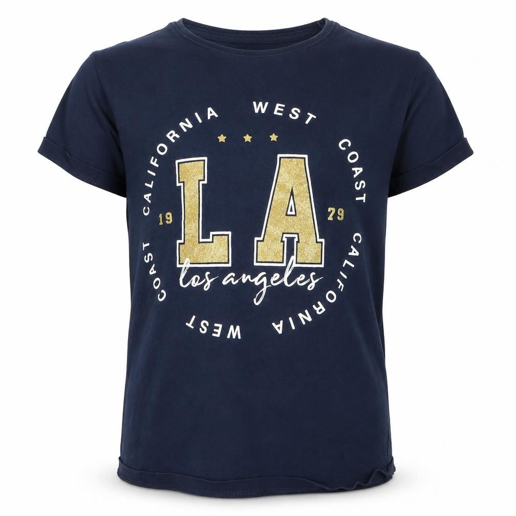 Primark Boys Blue   Basic T-Shirt Size 7-8 Years  - LA