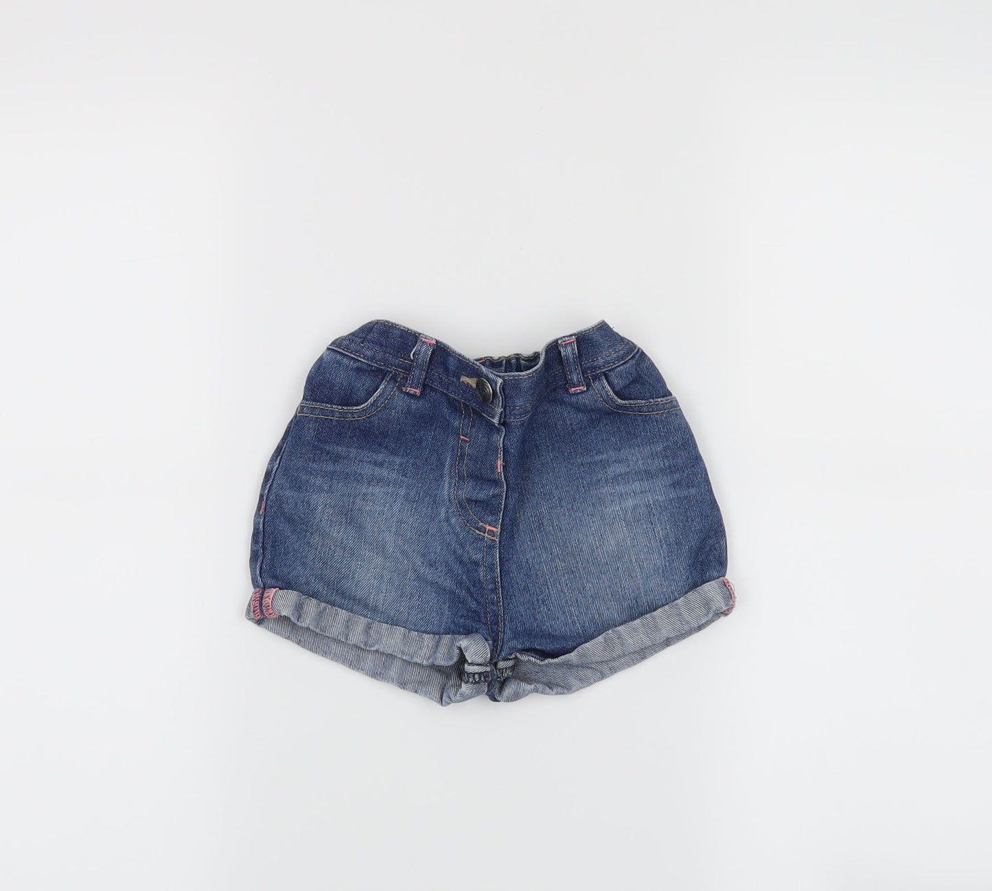 George Girls Blue   Cut-Off Shorts Size 2-3 Years