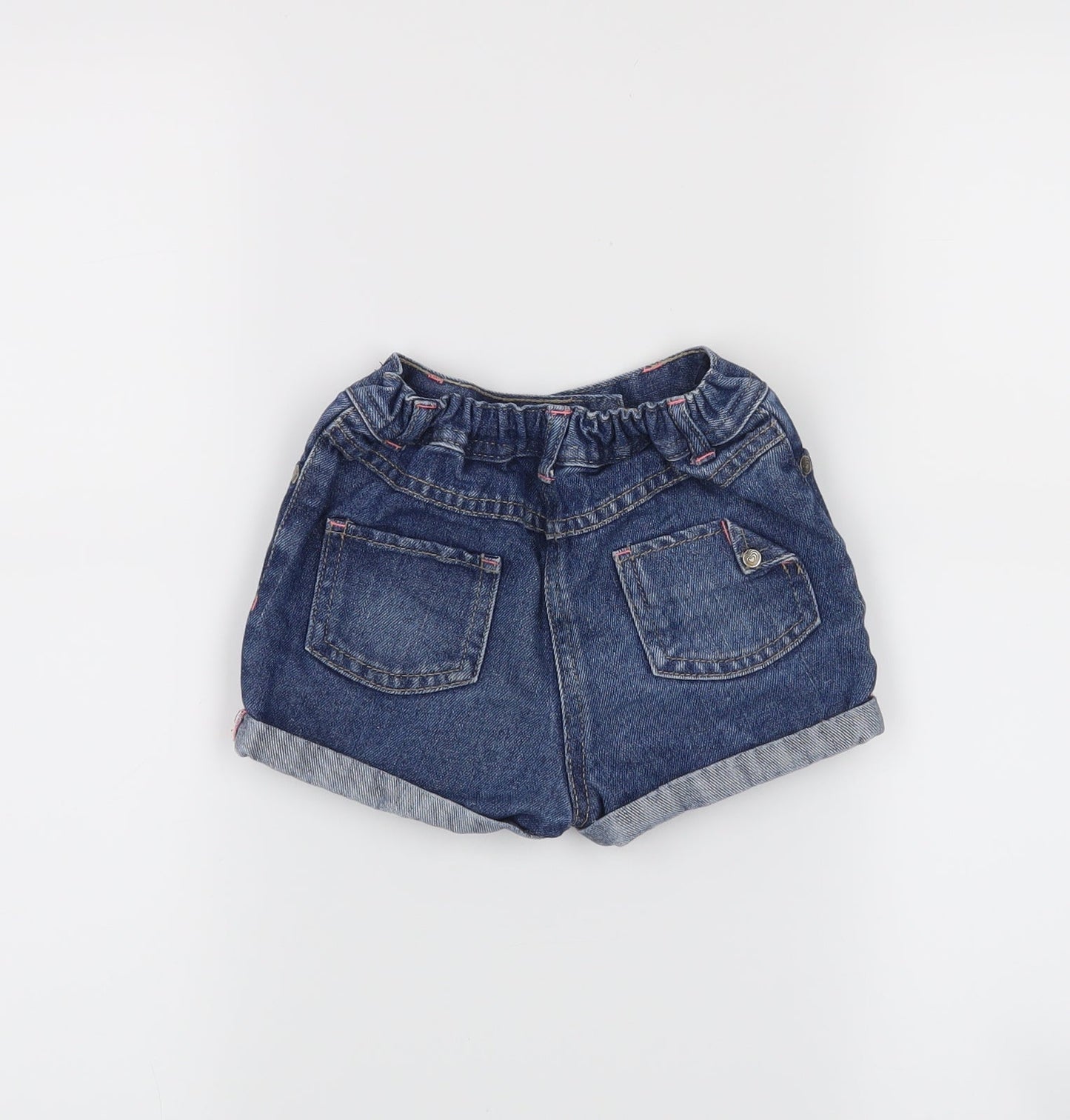 George Girls Blue   Cut-Off Shorts Size 2-3 Years