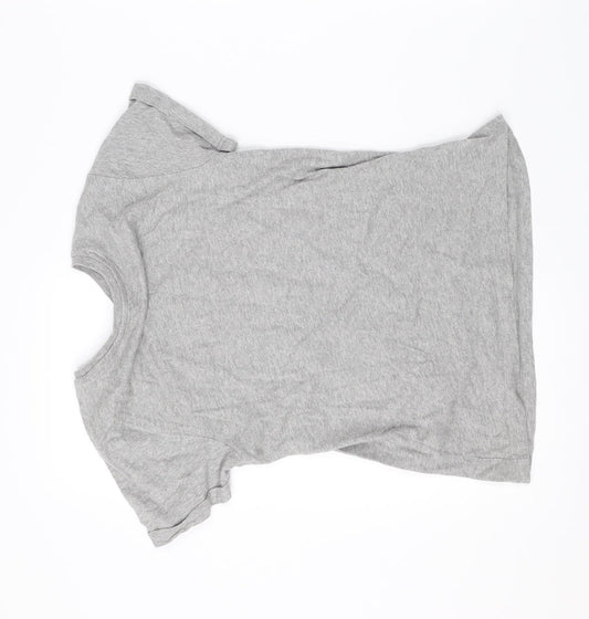 George Boys Grey   Basic T-Shirt Size 8-9 Years  - graphic