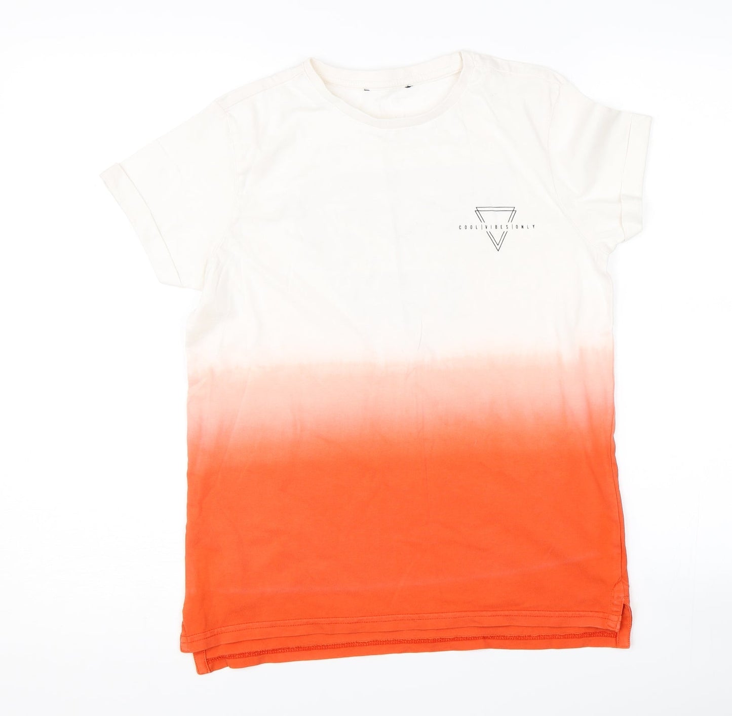 George Boys Red   Basic T-Shirt Size 10-11 Years  - graphic