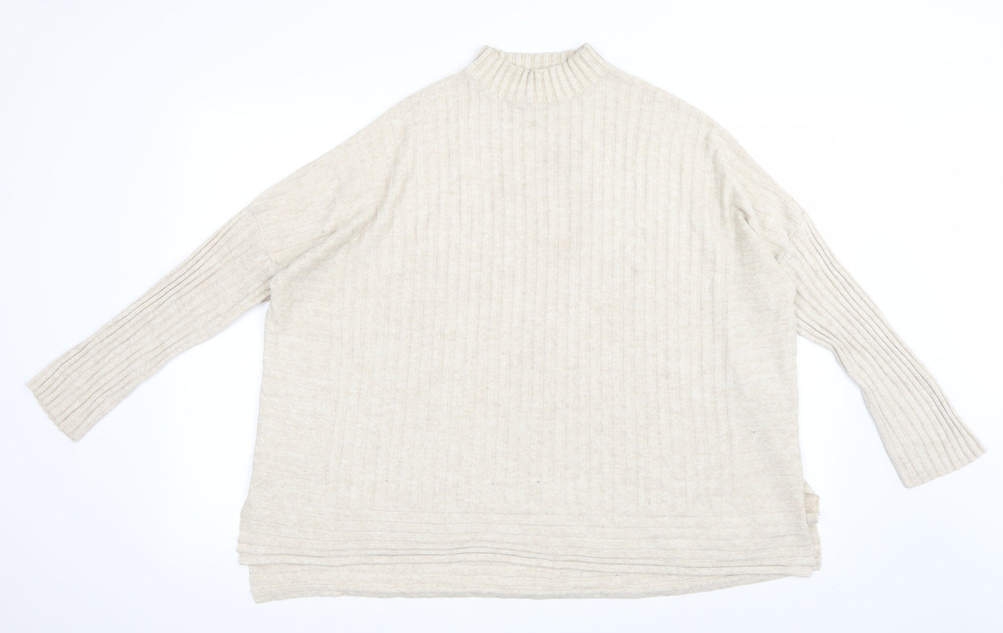 Newlook Womens Beige   Pullover Jumper Size S