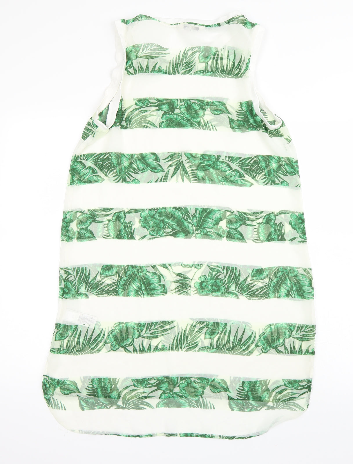NEXT Womens Green Floral  A-Line  Size 12